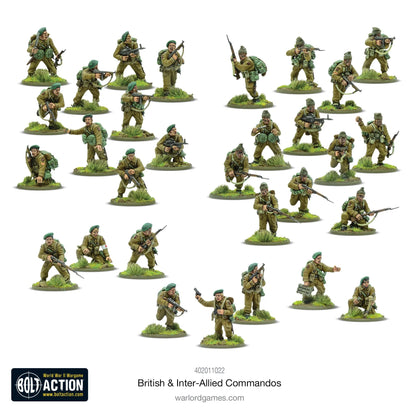 Bolt Action British & Inter-Allied Commandos Warlord Games