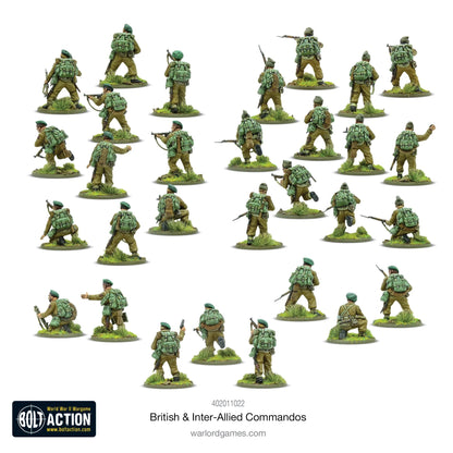 Bolt Action British & Inter-Allied Commandos Warlord Games