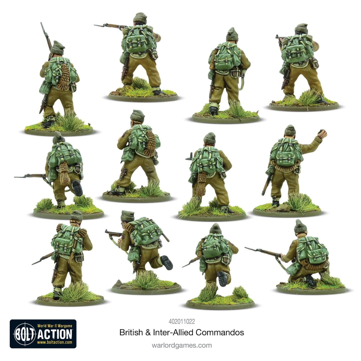 Bolt Action British & Inter-Allied Commandos Warlord Games