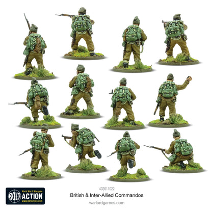 Bolt Action British & Inter-Allied Commandos Warlord Games