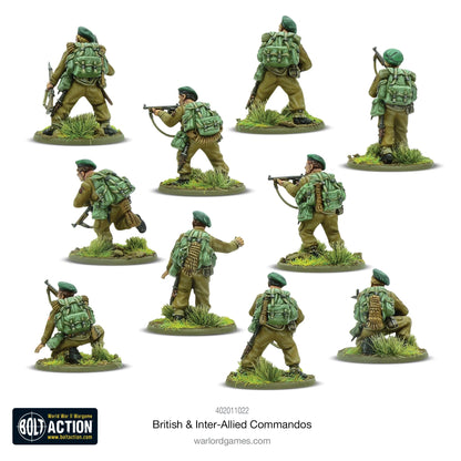 Bolt Action British & Inter-Allied Commandos Warlord Games