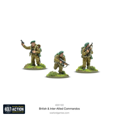 Bolt Action British & Inter-Allied Commandos Warlord Games