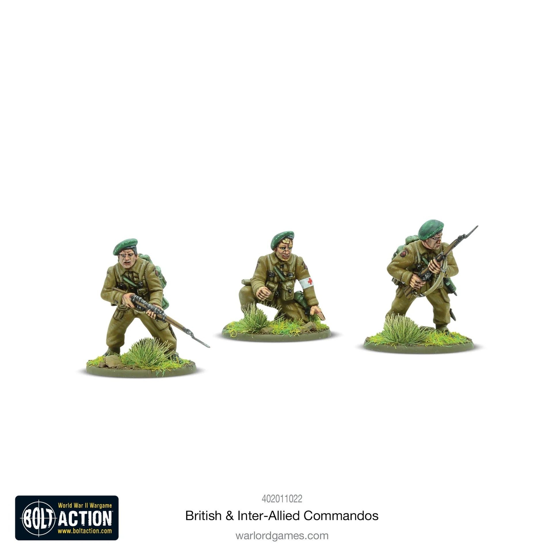 Bolt Action British & Inter-Allied Commandos Warlord Games