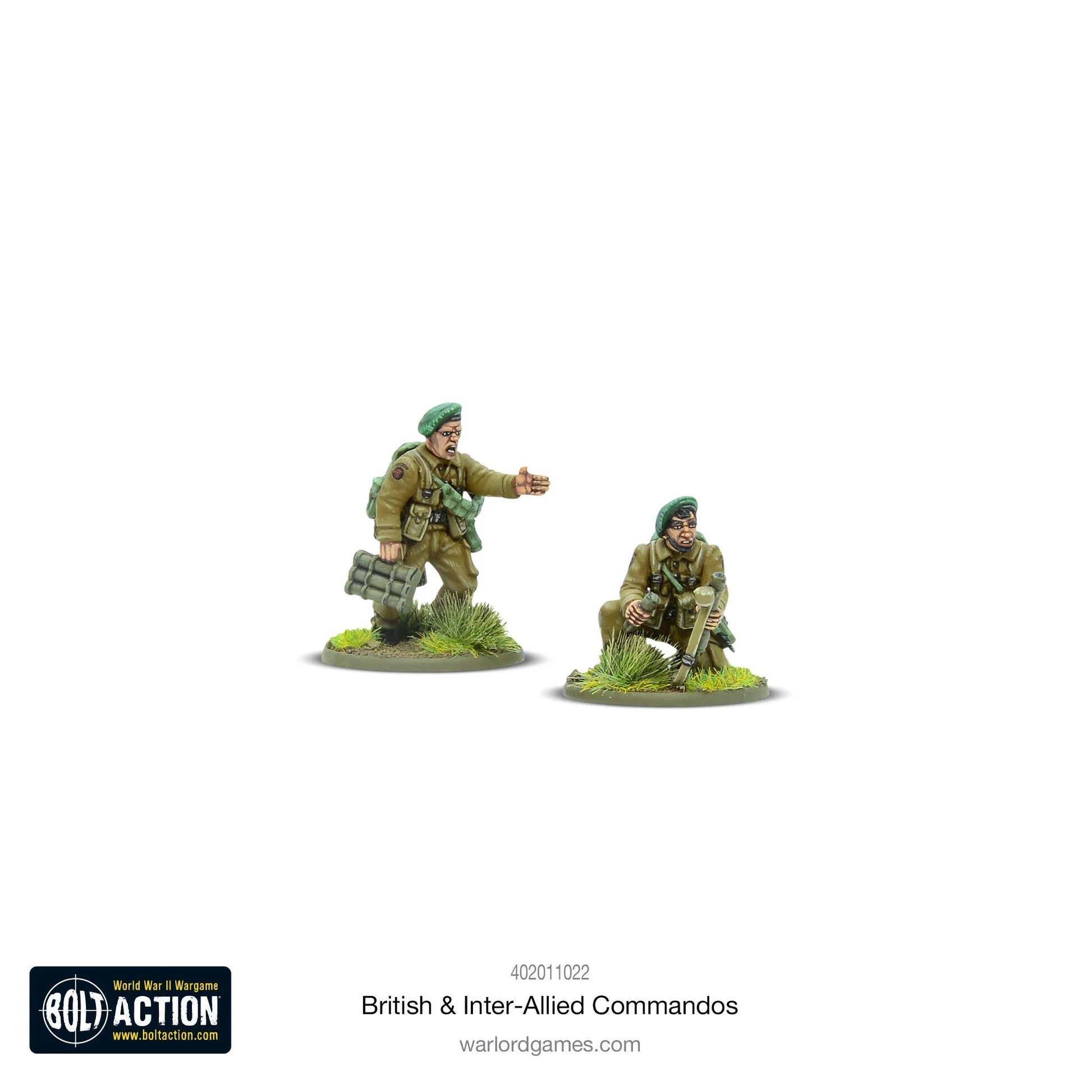 Bolt Action British & Inter-Allied Commandos Warlord Games