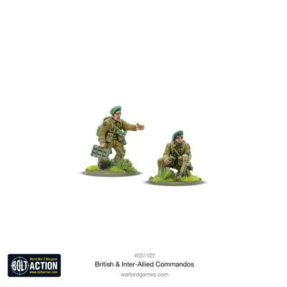 Bolt Action British & Inter-Allied Commandos Warlord Games
