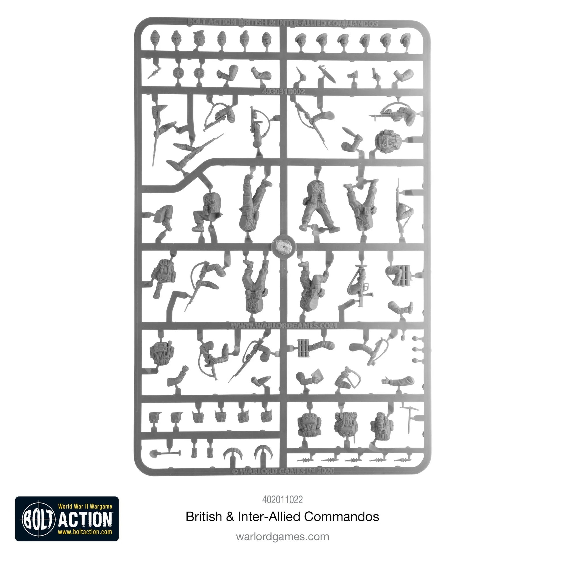 Bolt Action British & Inter-Allied Commandos Warlord Games