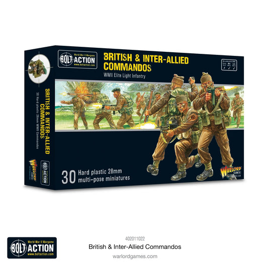 Bolt Action British & Inter-Allied Commandos Warlord Games