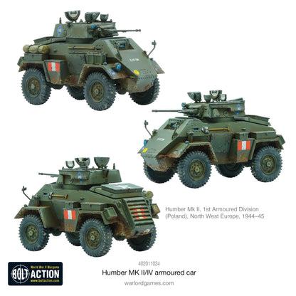 Bolt Action Humber Mk II/IV Armoured Car Warlord Games