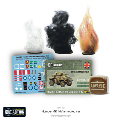 Bolt Action Humber Mk II/IV Armoured Car Warlord Games