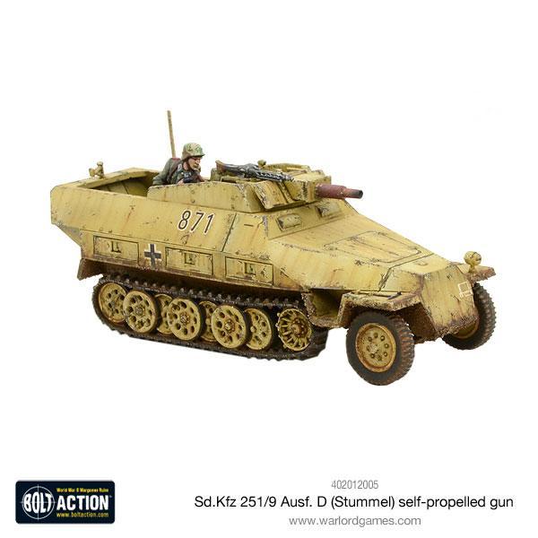 Bolt Action Sd. Kfz 251/9 Stummel Half-Track Warlord Games