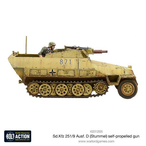 Bolt Action Sd. Kfz 251/9 Stummel Half-Track Warlord Games