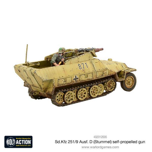 Bolt Action Sd. Kfz 251/9 Stummel Half-Track Warlord Games