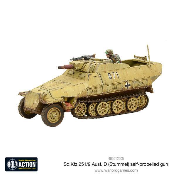 Bolt Action Sd. Kfz 251/9 Stummel Half-Track Warlord Games