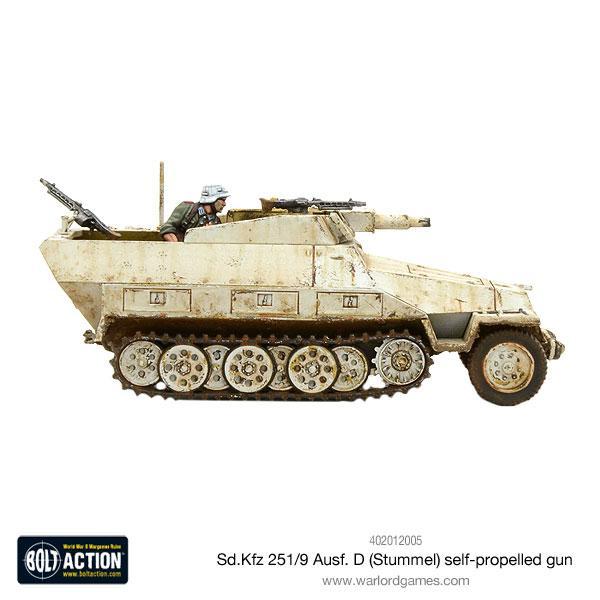 Bolt Action Sd. Kfz 251/9 Stummel Half-Track Warlord Games