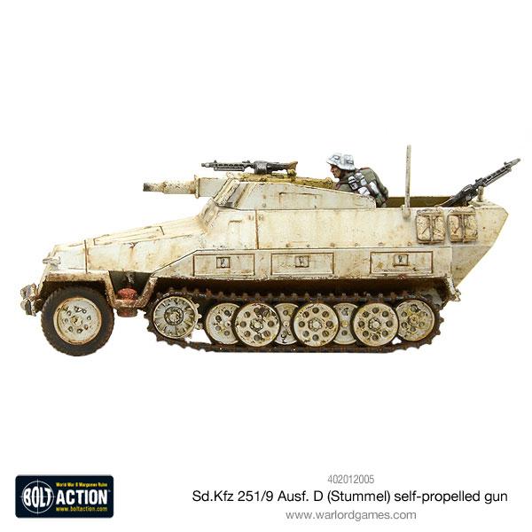 Bolt Action Sd. Kfz 251/9 Stummel Half-Track Warlord Games