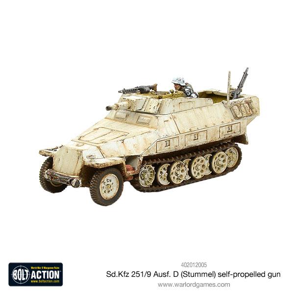 Bolt Action Sd. Kfz 251/9 Stummel Half-Track Warlord Games