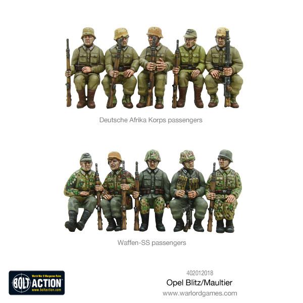 Bolt Action Opel Blitz/Maultier Warlord Games