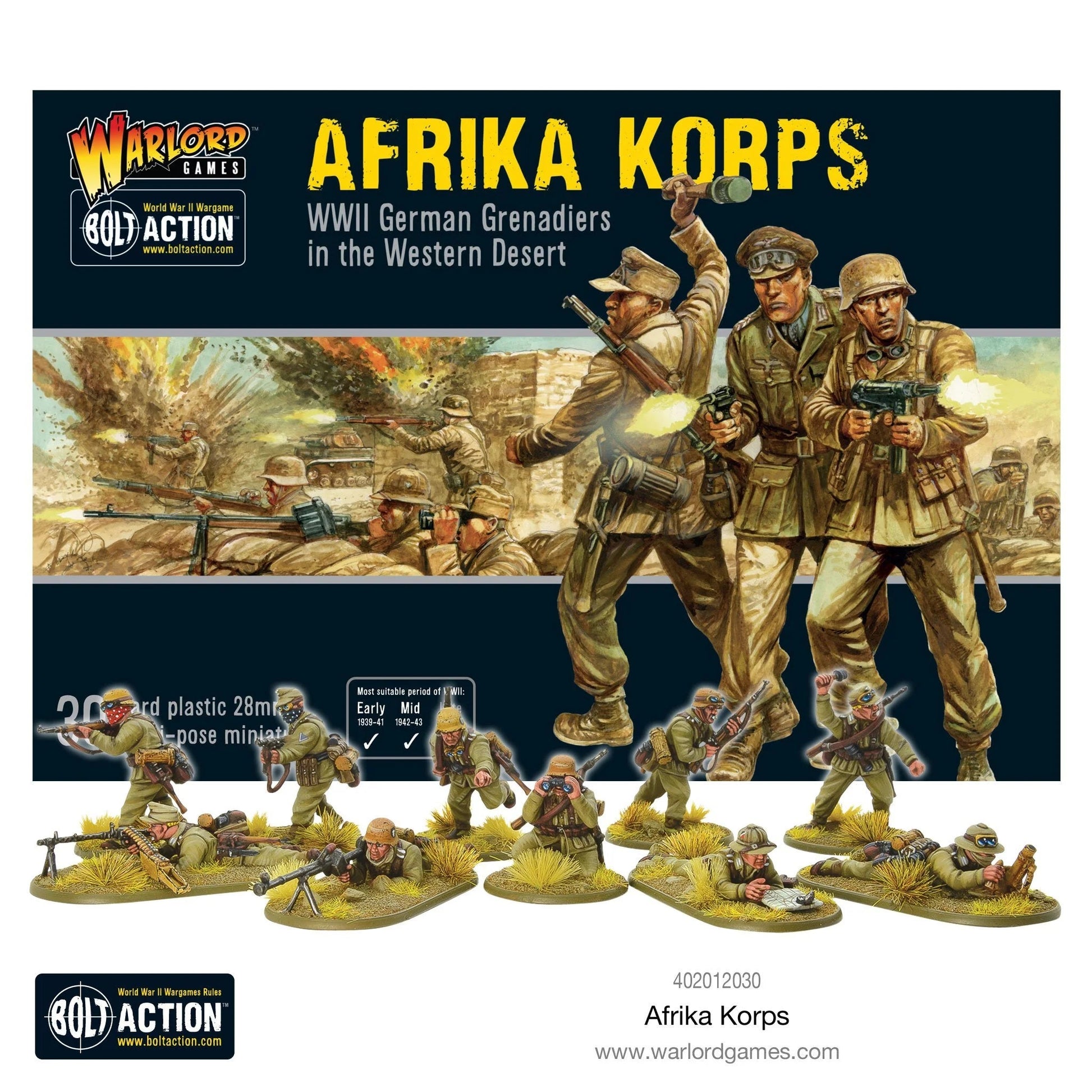 Bolt Action Afrika Korps Warlord Games