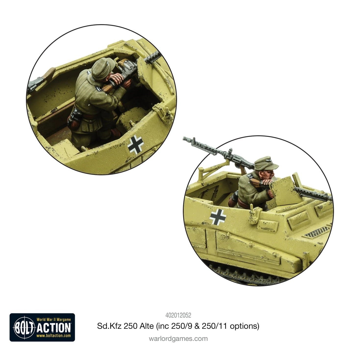 Bolt Action Sd. Kfz 250 (Alte) Half-Track Warlord Games