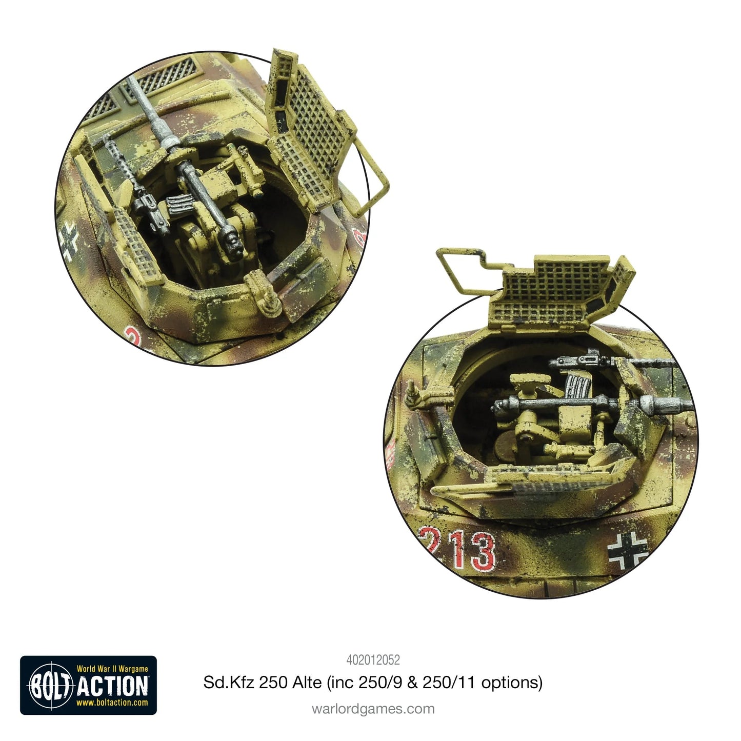 Bolt Action Sd. Kfz 250 (Alte) Half-Track Warlord Games