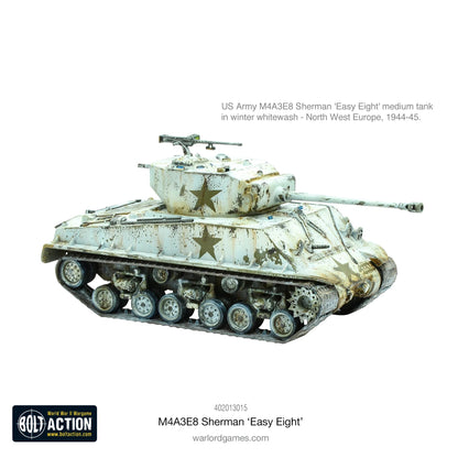 Bolt Action M4A3E8 Sherman Easy Eight Tank Warlord Games