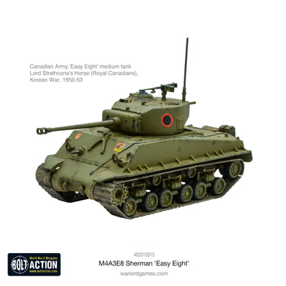 Bolt Action M4A3E8 Sherman Easy Eight Tank Warlord Games