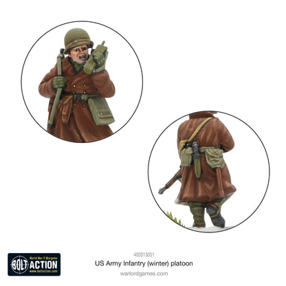Bolt Action US Army Infantry (Winter) Platoon Warlord Games