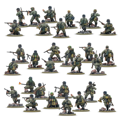Bolt Action German Veteran Infantry Platoon Warlord Games