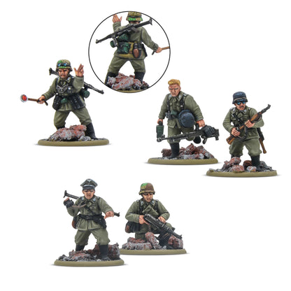 Bolt Action German Veteran Infantry Platoon Warlord Games