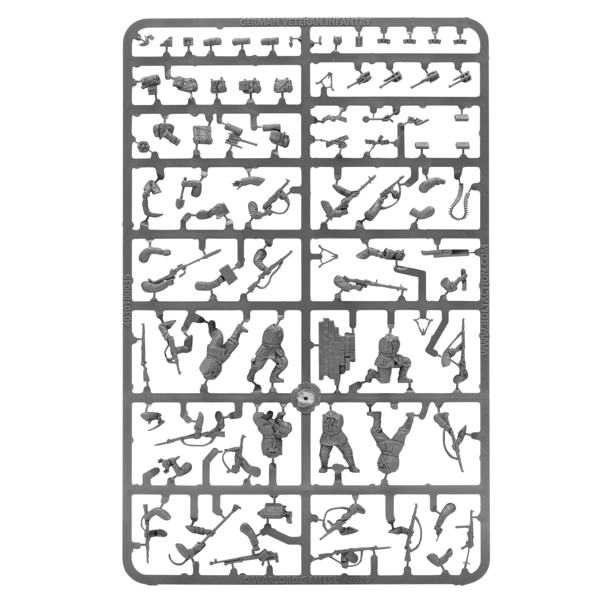 Bolt Action German Veteran Infantry Platoon Warlord Games