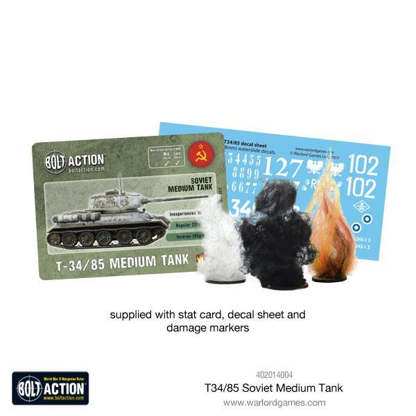 Bolt Action: T-34/85 Medium Tank - Cipolla Hobbies