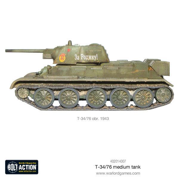 Bolt Action T-34/76 Medium Tank Warlord Games