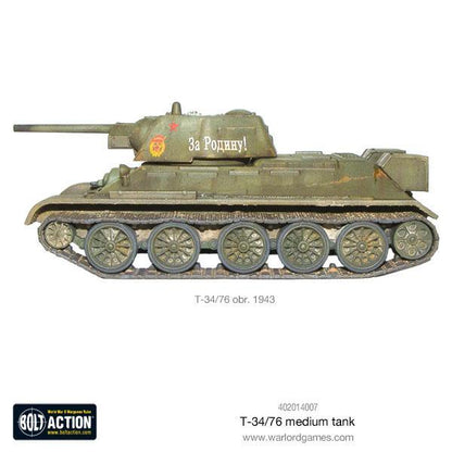 Bolt Action T-34/76 Medium Tank Warlord Games