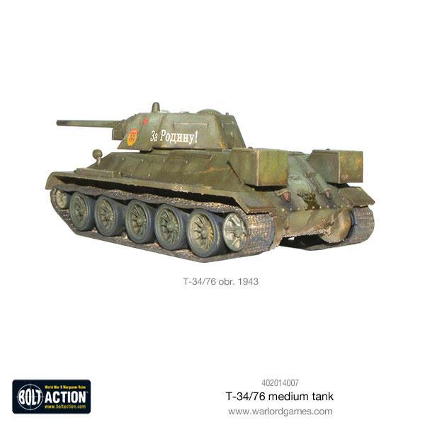 Bolt Action T-34/76 Medium Tank Warlord Games