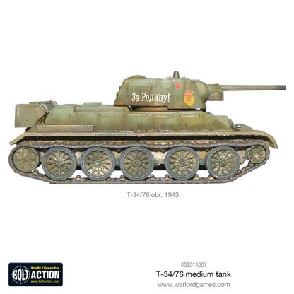 Bolt Action T-34/76 Medium Tank Warlord Games