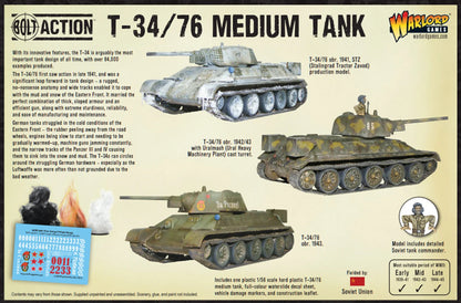 Bolt Action T-34/76 Medium Tank Warlord Games