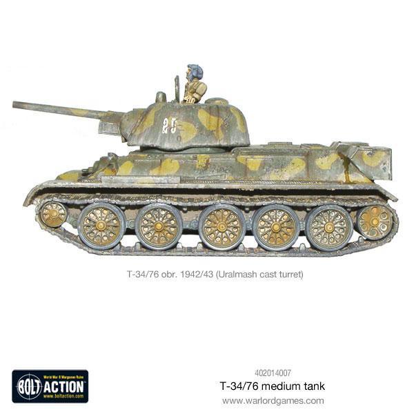 Bolt Action T-34/76 Medium Tank Warlord Games