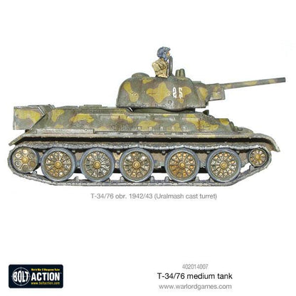 Bolt Action T-34/76 Medium Tank Warlord Games