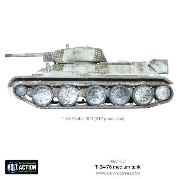Bolt Action T-34/76 Medium Tank Warlord Games