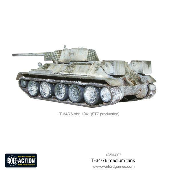Bolt Action T-34/76 Medium Tank Warlord Games