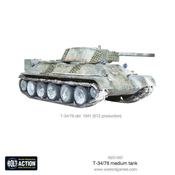 Bolt Action T-34/76 Medium Tank Warlord Games