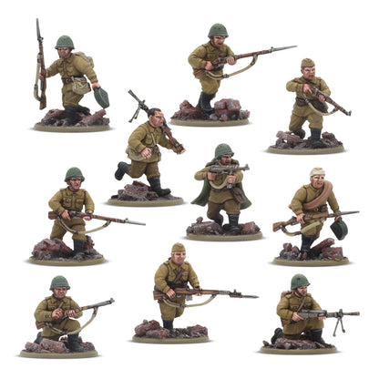 Bolt Action Soviet Army Infantry Platoon Warlord Games