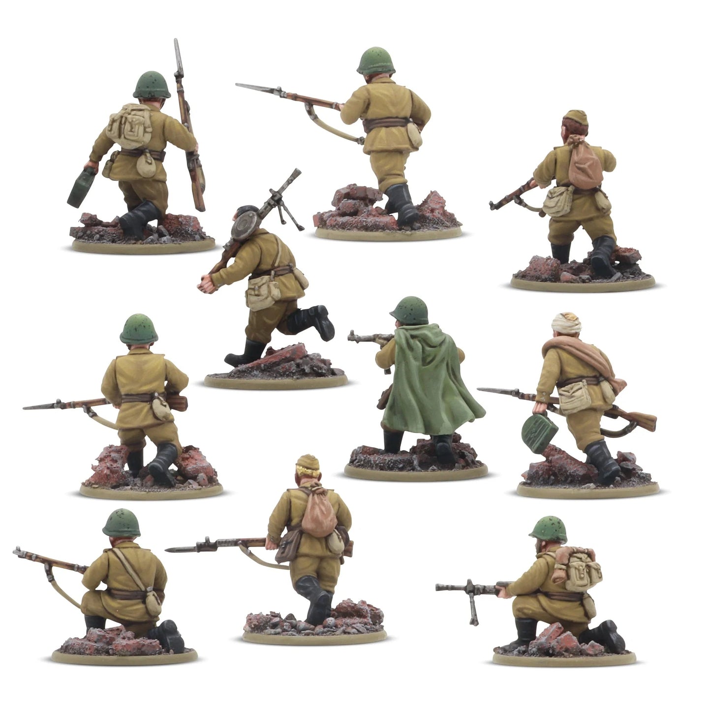 Bolt Action Soviet Army Infantry Platoon Warlord Games