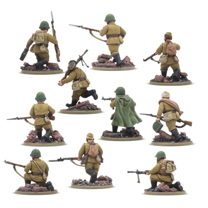 Bolt Action Soviet Army Infantry Platoon Warlord Games