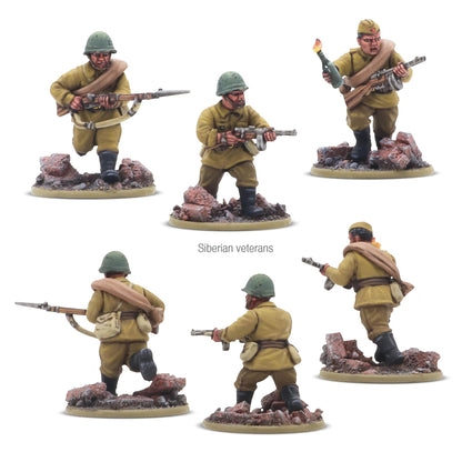 Bolt Action Soviet Army Infantry Platoon Warlord Games