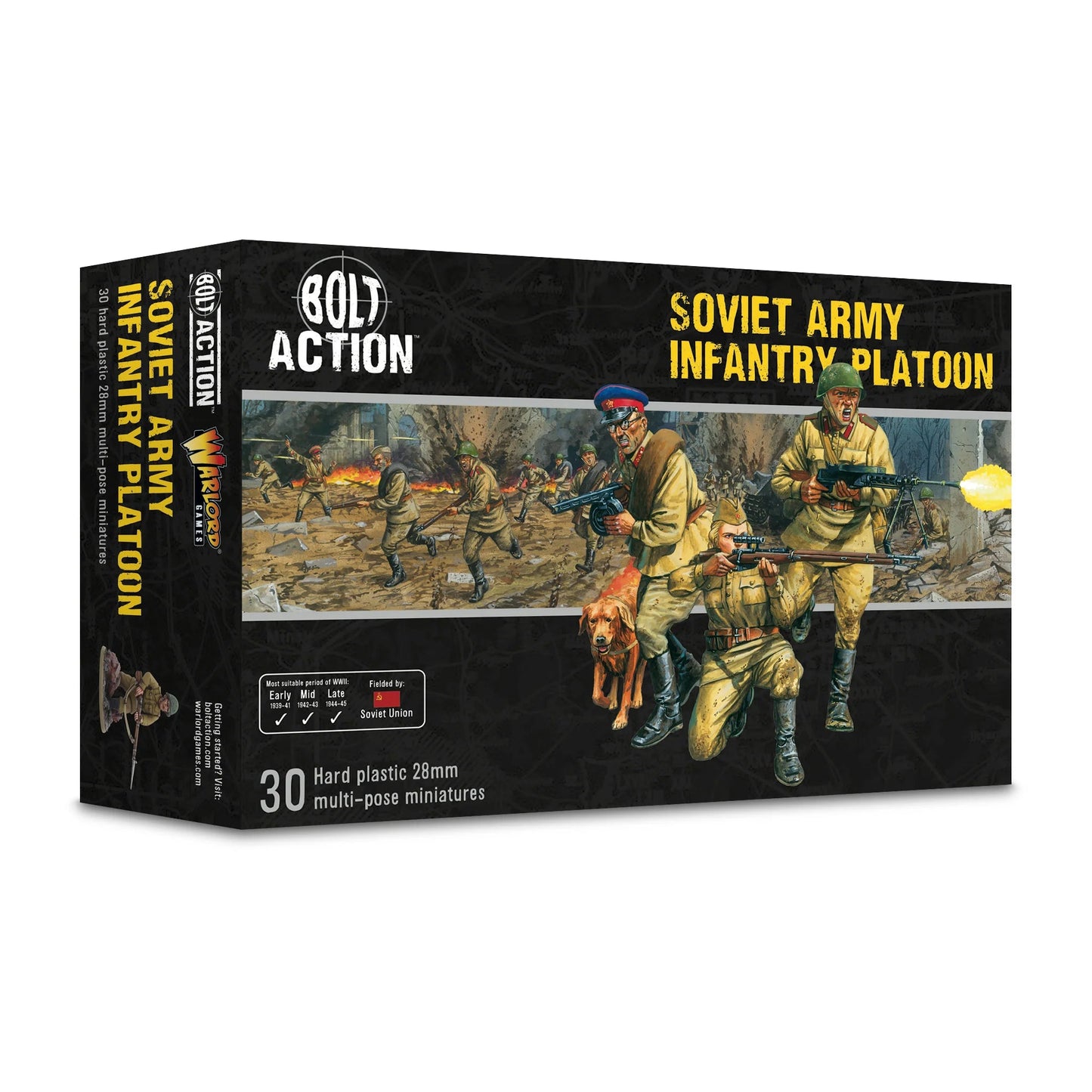 Bolt Action Soviet Army Infantry Platoon Warlord Games