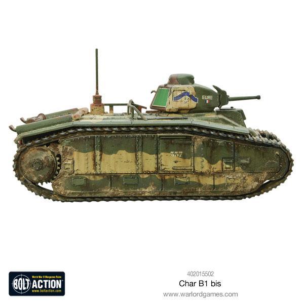 Bolt Action Char B1 bis Tank Warlord Games