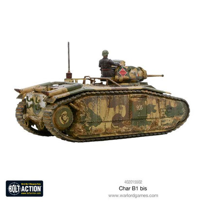 Bolt Action Char B1 bis Tank Warlord Games