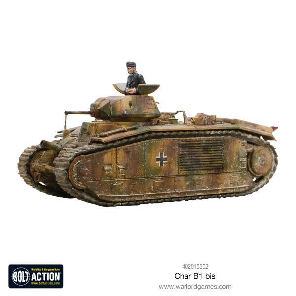 Bolt Action Char B1 bis Tank Warlord Games