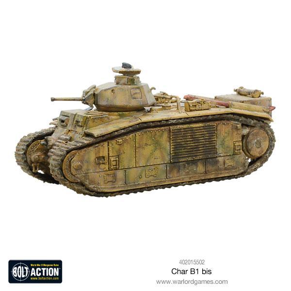 Bolt Action Char B1 bis Tank Warlord Games